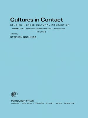 cover image of Cultures in Contact